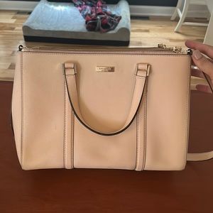 Kate Spade larger shoulder bag. Fits a small laptop.